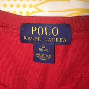 POLO RALPH LAUREN XL LONG SLEEVE SHIRT